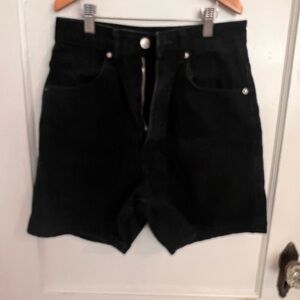 Zara Black Jean Shorts